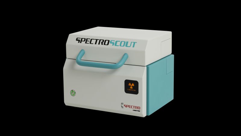 Das portable ED-RFA-Spektrometer Spectroscout kt von Spectro