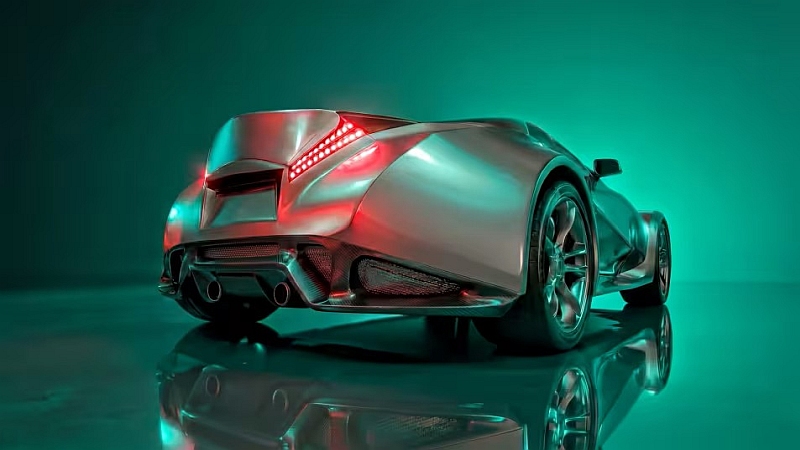 Futuristisches Auto