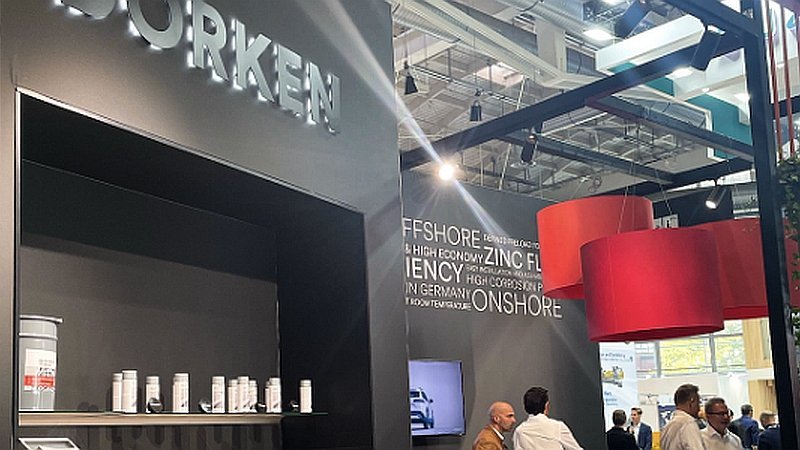 Messestand von Dörken auf der WindEnergy Hamburg 2026