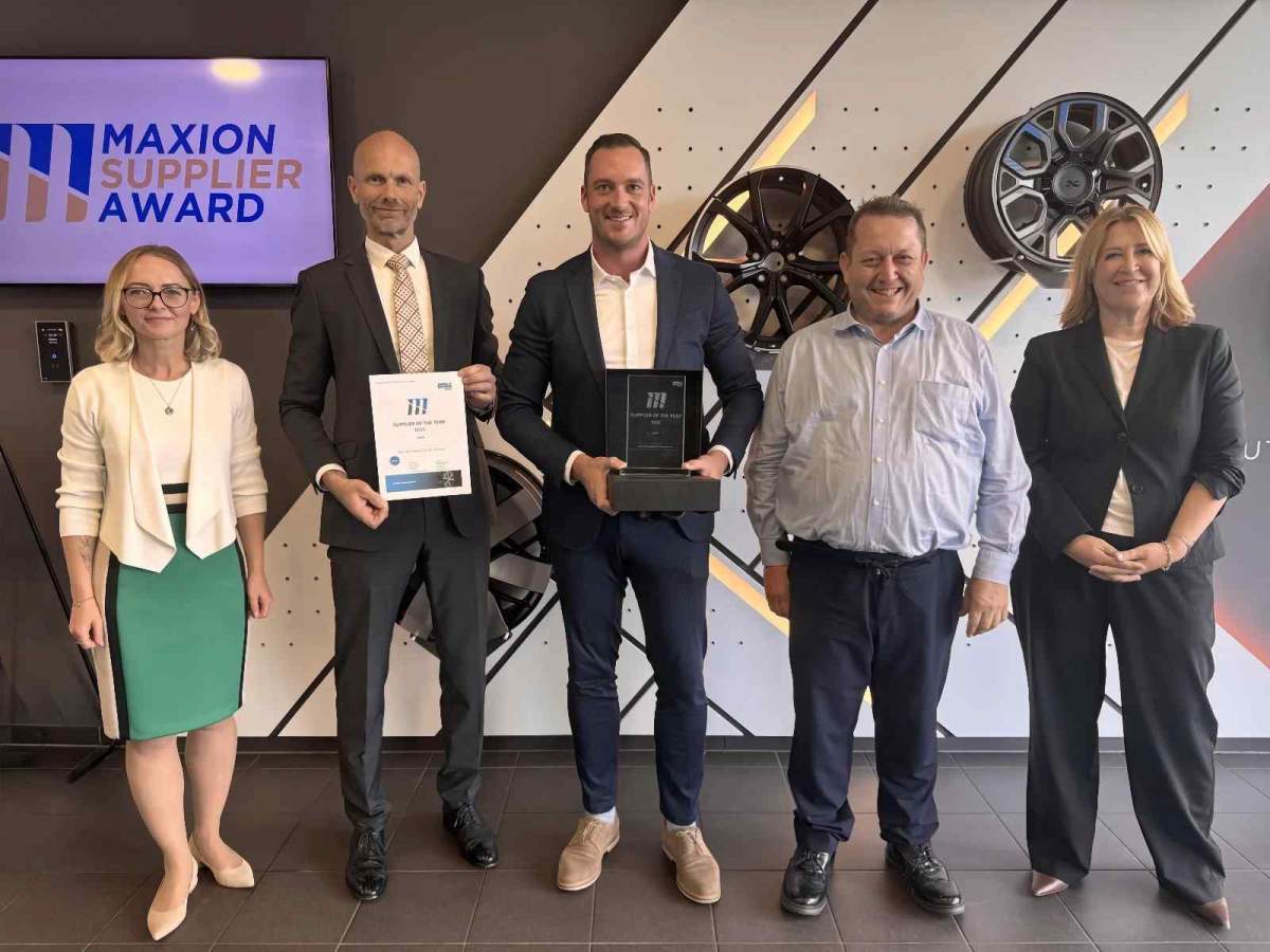 Supplier of the Year award for FreiLacke from Maxion Wheels