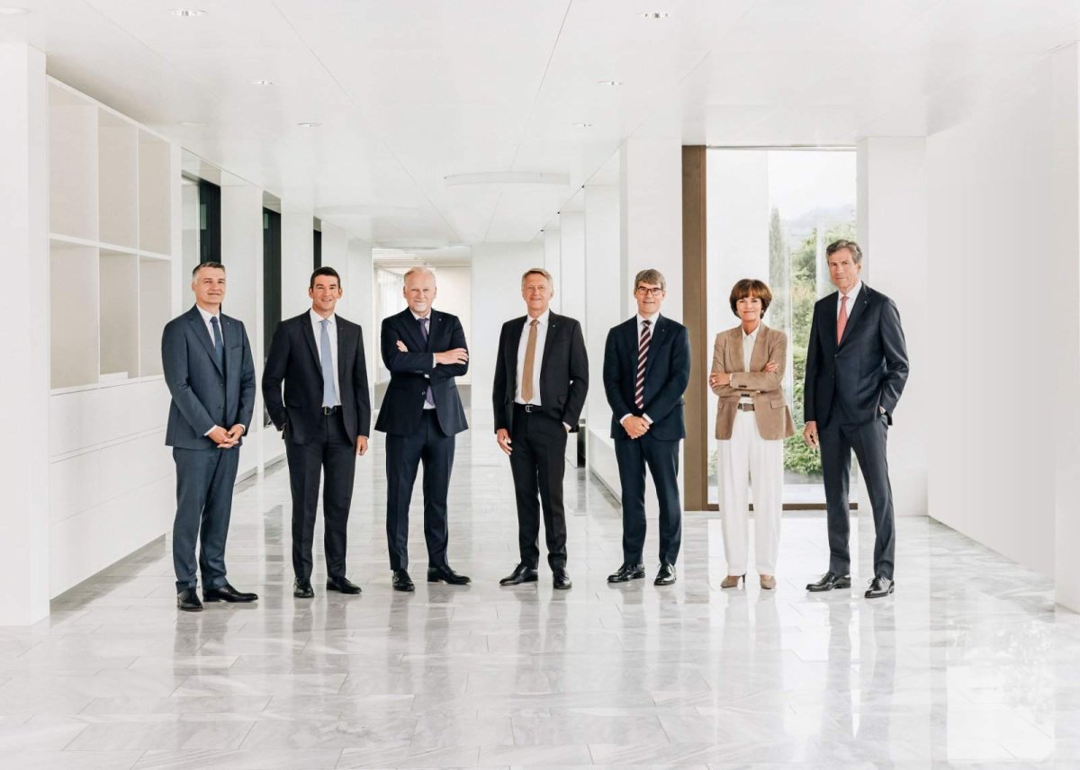 Unternehmensmotiv von Trumpf im Zusammenhang mit den Geschäftszahlen 2025/26