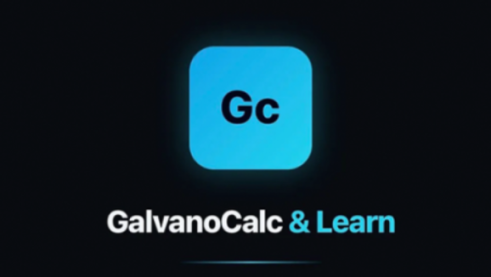 Screenshot oder Motiv zur Web-App Galvanocalc & Learn für die Galvano- und Oberflächentechnik